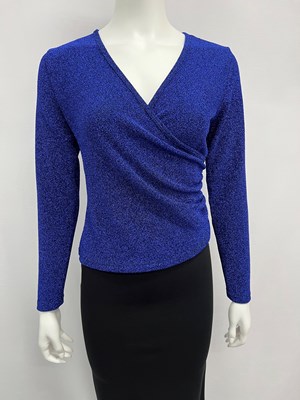 Sparkle Knit Top BLUE