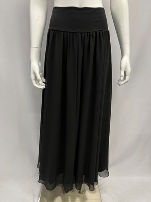 Alexandra Chiffon Skirt BLACK