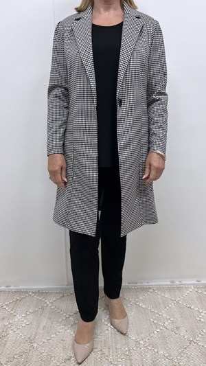Hounds Tooth Check Jacket