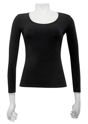 Long sleeve soft knit top