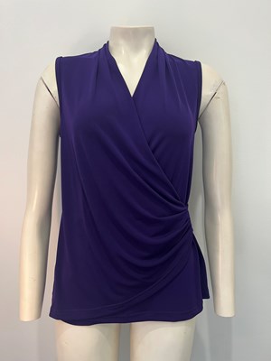 Faux Wrap Singlet BIBA