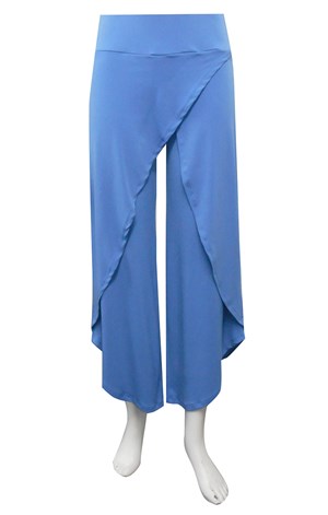 DENIM - Soft knit skirt front pants