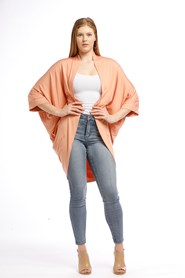 Bamboo Shrug Available in TEAL,SILVER,PEACH, BLACK
