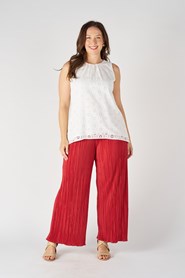 Pleat Knit Pant