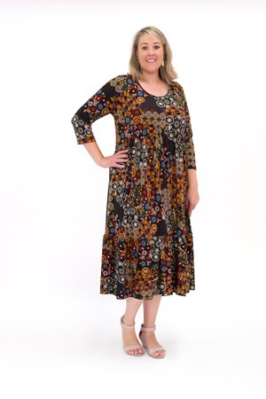 Abby Weekend Printed Soft Knit Dress