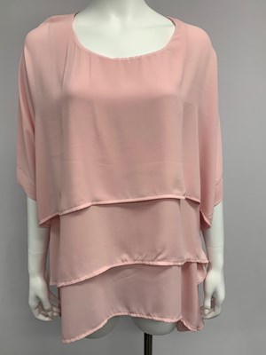 LIMITED Triple Layered Top BABY PINK