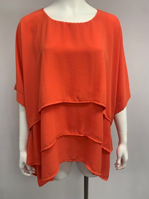 SOLD OUT Triple Layered Top CORAL
