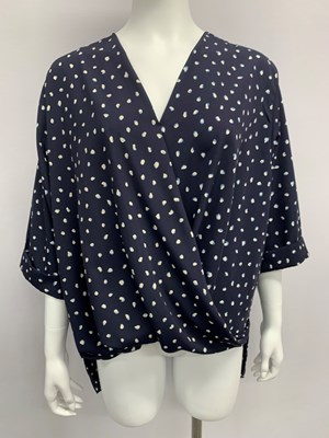 GINGER TWIST FRONT BLOUSE
