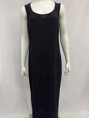 Sparkle Knit Dress BLACK