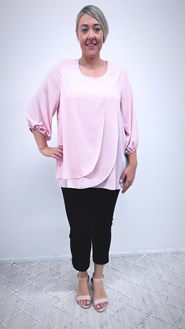 Woven Top PINK